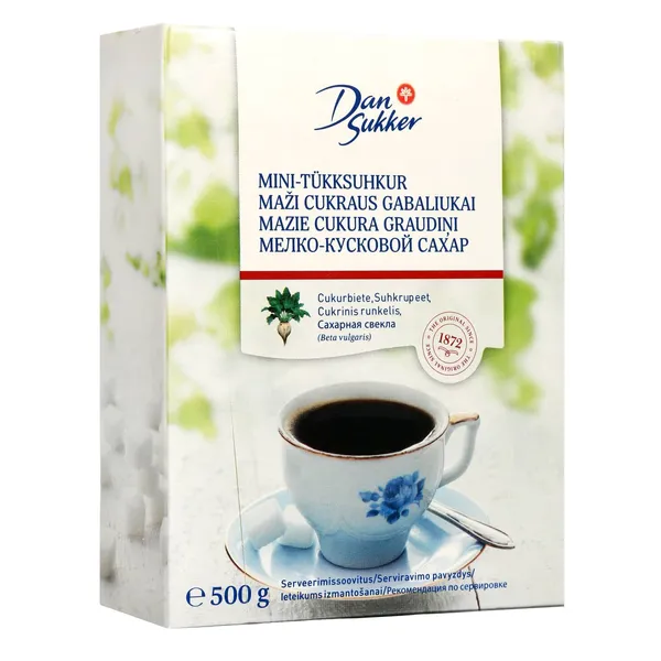 Maži cukraus gabaliukai DAN SUKKER, 500 g