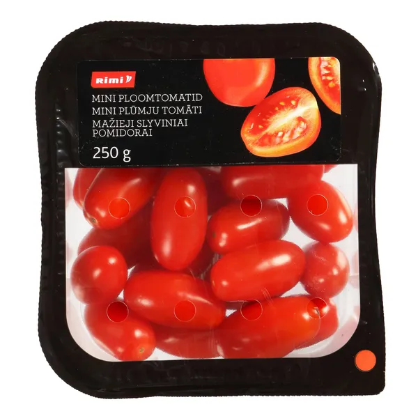 Mažieji slyviniai pomidorai 1 klasė, 250 g