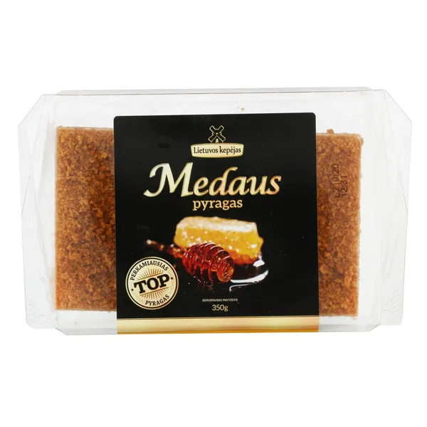 Medaus pyragas LIETUVOS KEPĖJAS, 350 g
