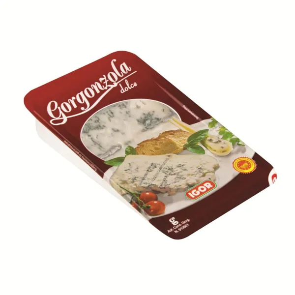 Mėlynojo pelėsio sūris GORGONZOLA CREMOSO IGOR, 48 % rieb., 200 g