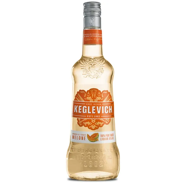 Melionų skonio likeris KEGLEVICH MELONE, 18 %, 0,7 l