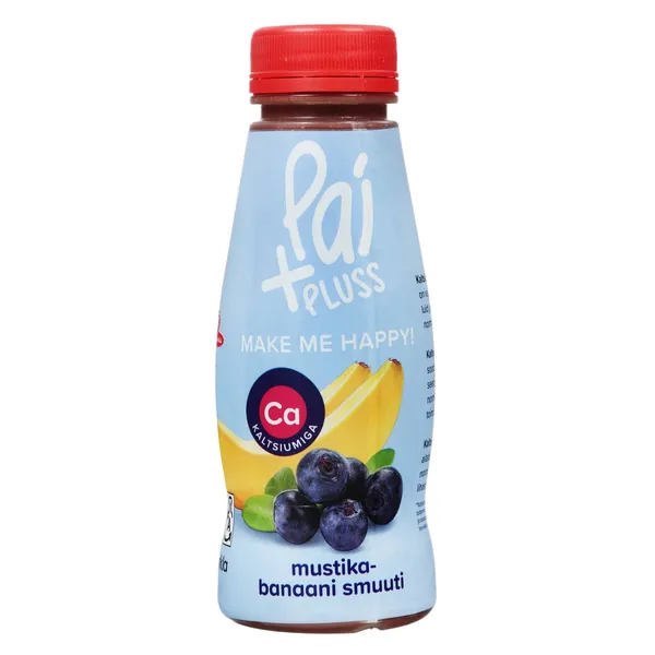 Mėlynių ir bananų sultys PAI, 280 ml