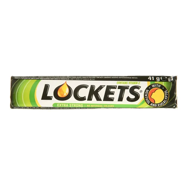 Pastilės LOCKETS Extra Strong, 41 g