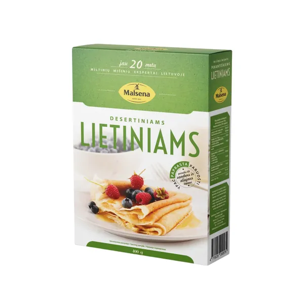 Miltinis mišinys MALSENA desertiniams lietiniams, 400 g