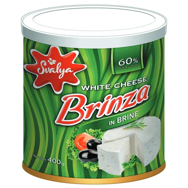 Minkštasis sūris SVALIA BRINZA sūryme, 60 %, 400 g