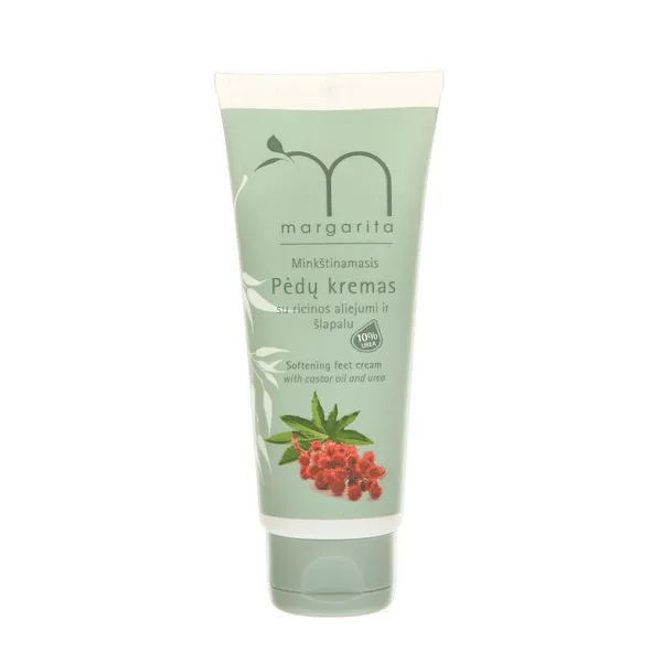 Minkštinamasis pėdų kremas MARGARITA, 75 ml