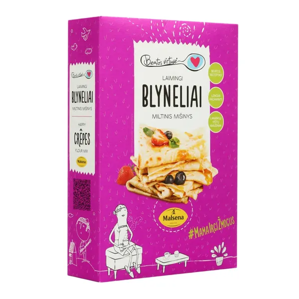 Miltinis mišinys BEATOS VIRTUVĖ blyneliams kepti, 400 g