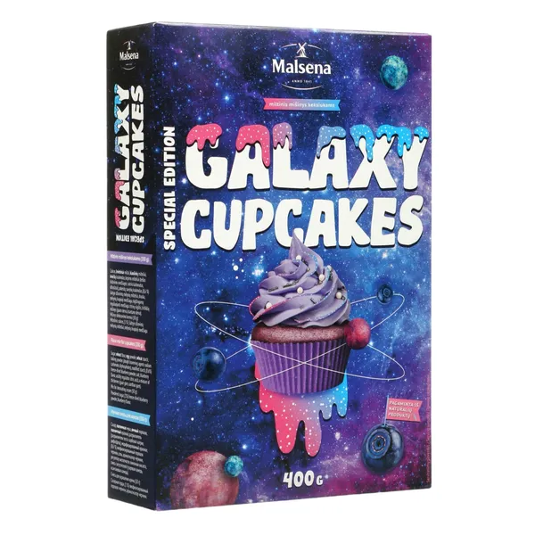 Miltinis mišinys keksiukams MALSENA GALAXY, 400 g