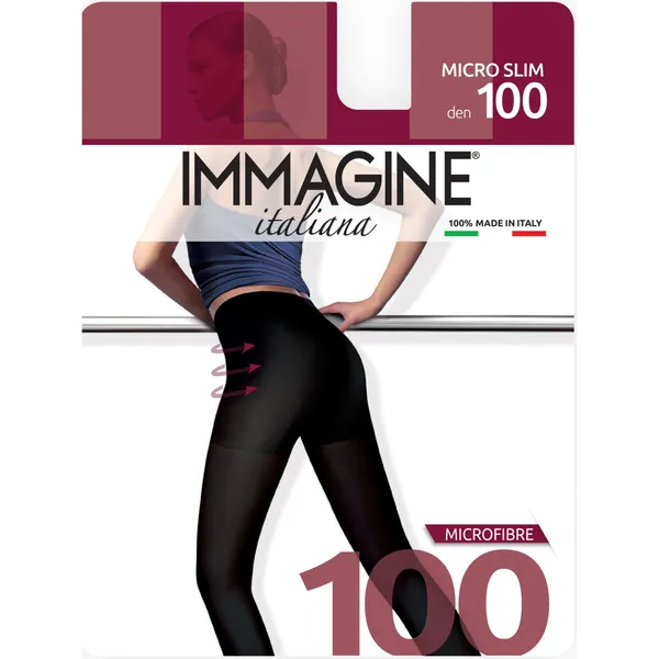 S zeķub.Immagine slim 100d nero 5