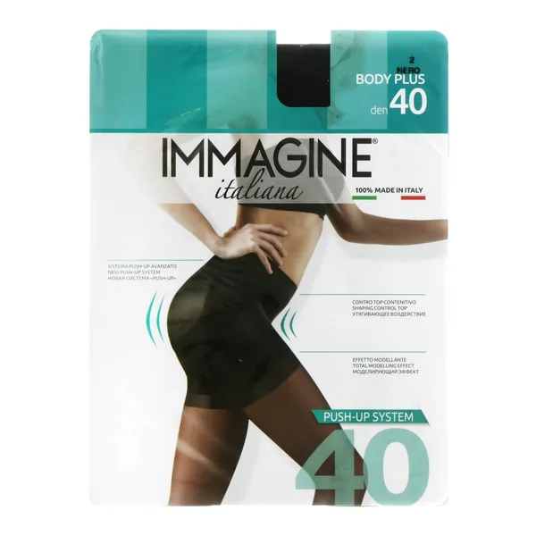 S zeķub.Immagine body plus 40d nero 2
