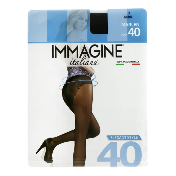 S zeķub.Immagine marlen 40d nero 2