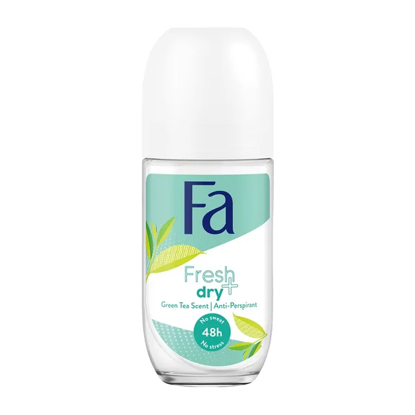 Dezodorantas FA Fresh & Dry Green Tea, rutulinis, 50 ml