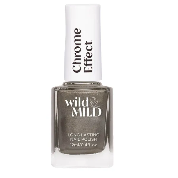 Nagų lakas WILD&MILD chrominis efektas, IRON VEIL CH09, 12 ml