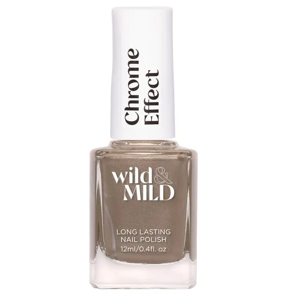 Nagų lakas WILD&MILD chrominis efektas, TITANIC SPARK CH07, 12 ml