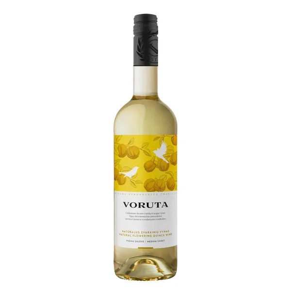 Natūralus svarainių vynas VORUTA, 11 %, 0,75 l