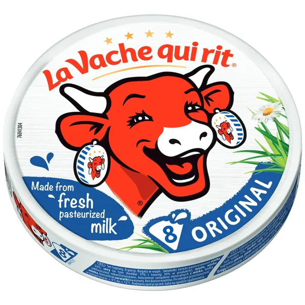 Natūralus lydytas sūris LA VACHE QUI RIT, 120 g
