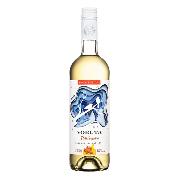Nealkoholinis vaisių vynas su imbierais VORUTA WINTERSPICE, 750 ml