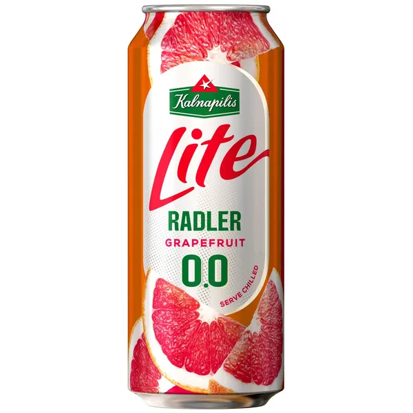 Nealkoholinis alus KALNAPILIS LITE GRAPEFRUIT, 500 ml