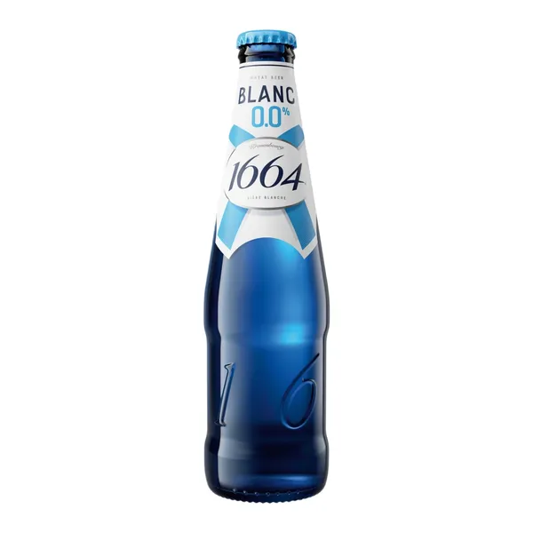 Nealkoholinis alus KRONENBOURG 1664 Blanc, 0,0 % 0,33 l, butelis