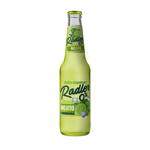 Nealkoholinis kokteilis VOLFAS ENGELMAN MOJITO, 0,33 l