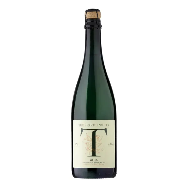 Nealkoholinė putojanti arbata THE SPARKLING T ALBA, 0,75 l