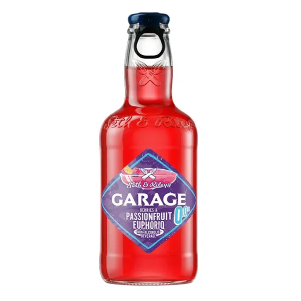 Nealkoholinis alaus kokteilis GARAGE BERRIES & PASSIONFRUIT EUPHORIQ, 0,275 l