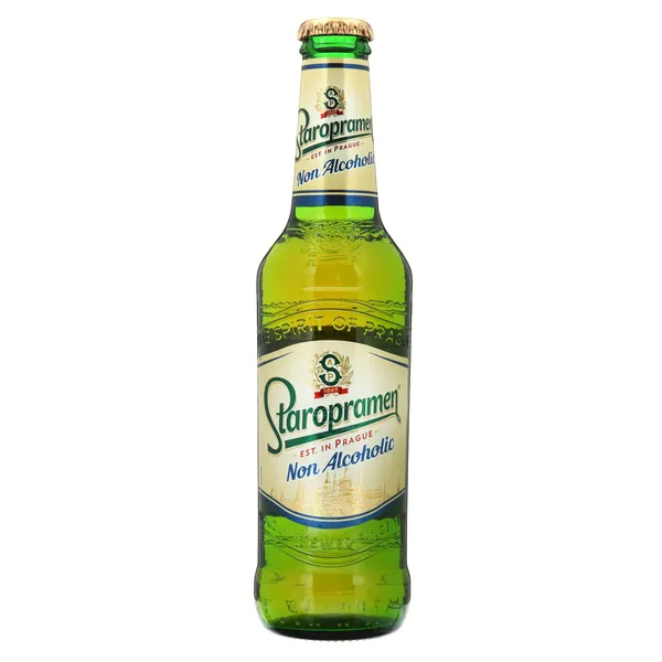 Nealkoholinis alus Staropramen, Premium, 0%, 0,33 l, butelis