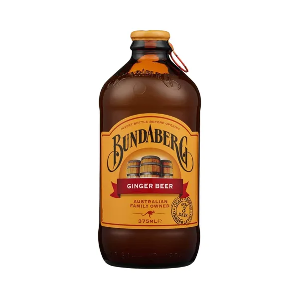 Nealkoholinis gaivusis imbierų skonio gėrimas BUNDABERG, 0,375 l