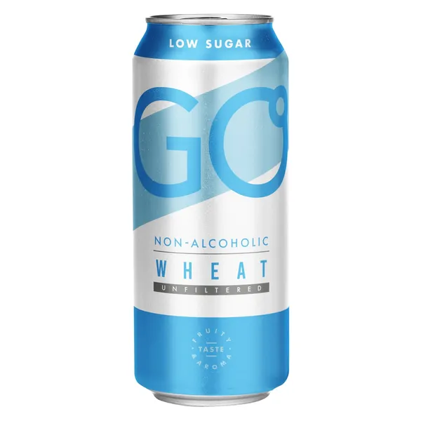 Nealkoholinis kvietinis alus GO WHEAT (0,5%), 500 ml