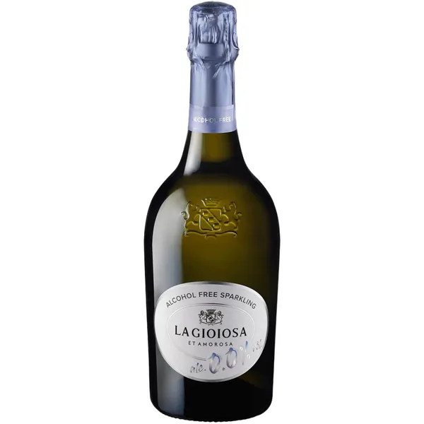 Nealkoholinis pusiau sausas putojantis vynas LA GIOIOSA, 0,75 l