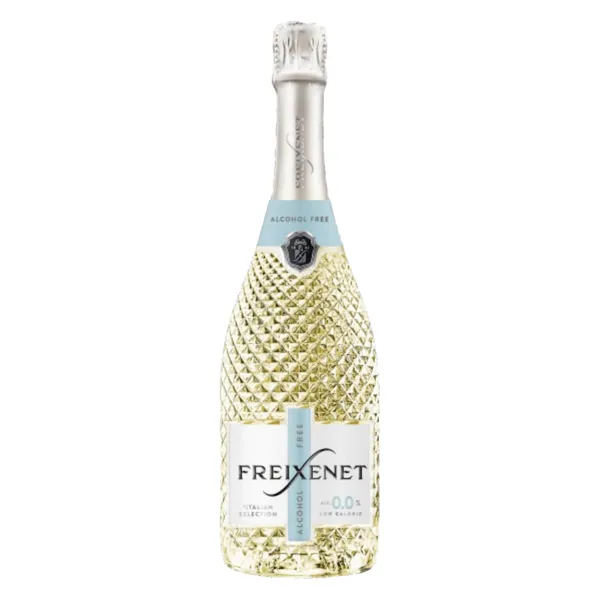 Nealkoholinis putojantis baltasis sausas vynas FREIXENET DIAMOND SPARKLING, 0,75 l
