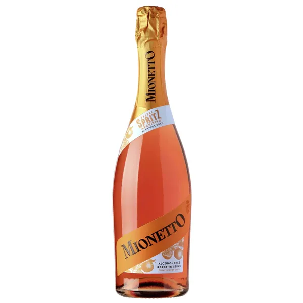 Nealkoholinis putojantis vyno gėrimas MIONETTO SPRITZ, 0,75 l