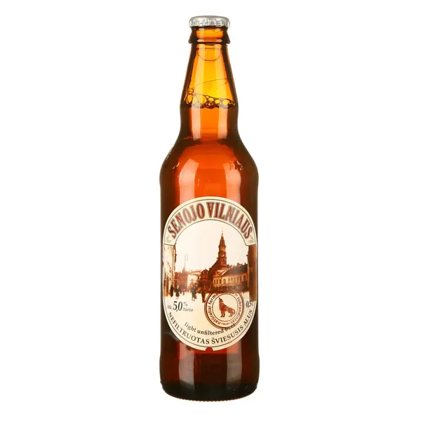 Nefiltruotas šviesusis SENOJO VILNIAUS alus, 5 %, 0,5 l