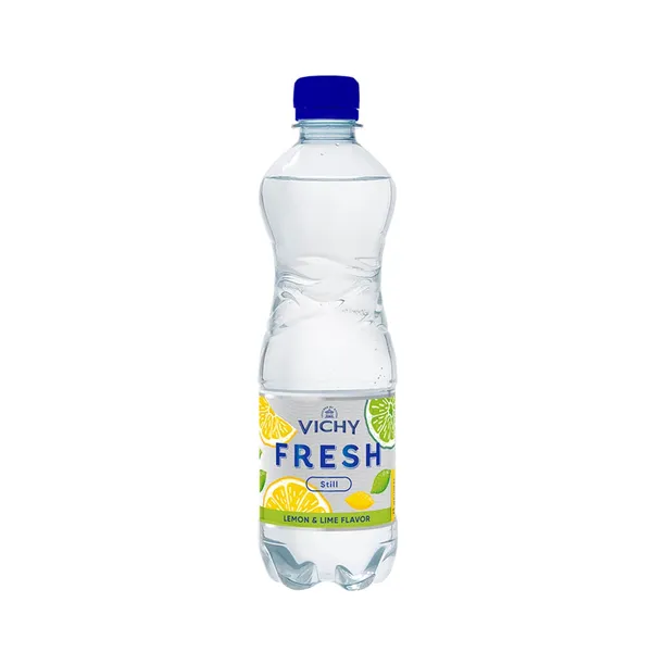 Negazuotas citrinų skonio gėrimas VICHY FRESH, 500 ml