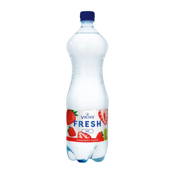 Negazuotas braškių skonio gėrimas VICHY VIVA FRESH, 1,5 l