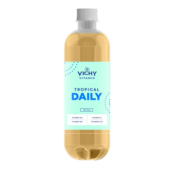 Negazuotas gaivusis gėrimas VICHY VITAMIX DAILY TROPICAL, 0,5 l