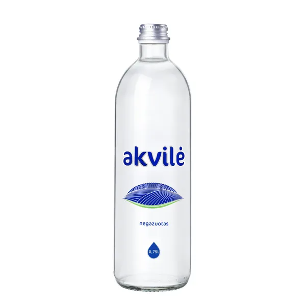 Negazuotas natūralus mineralinis vanduo AKVILĖ, 750 ml