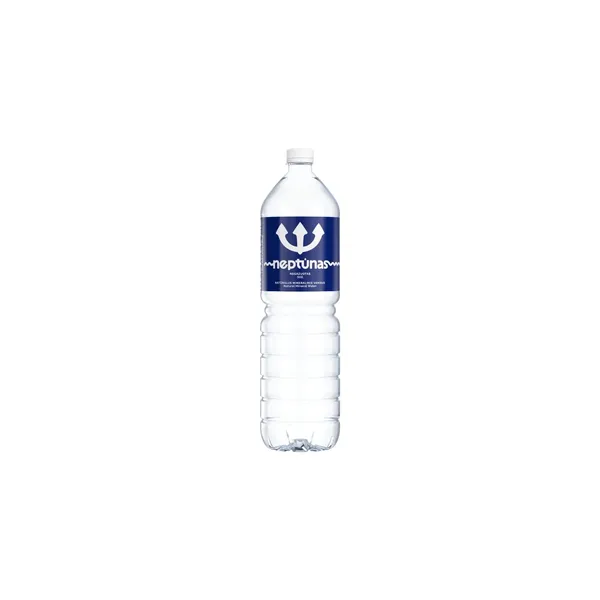 Negazuotas natūralus mineralinis vanduo NEPTŪNAS, 1,5 l D