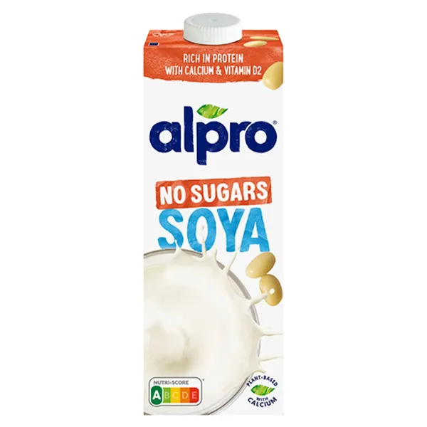 Nesaldintas natūralus sojos gėrimas ALPRO, 1 l