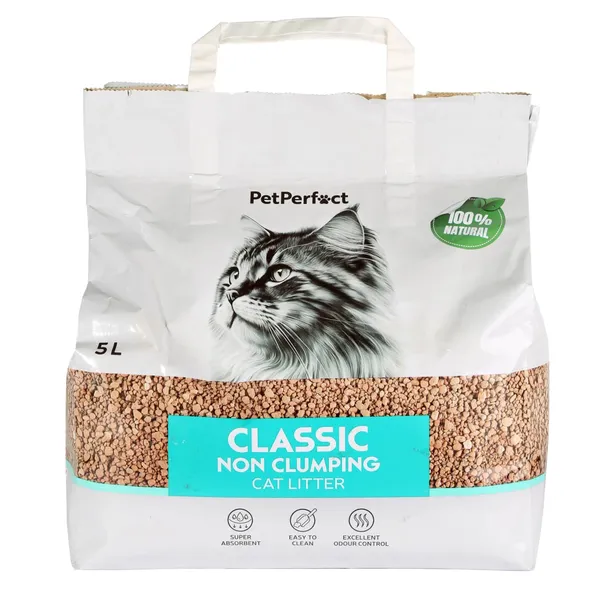 Nesušokantis kraikas katėms PET PERFECT, 5 l