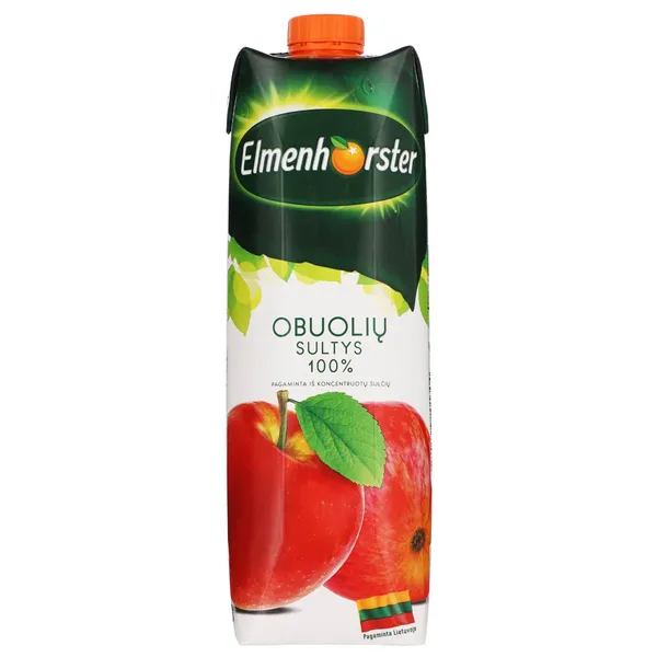 Obuolių sultys ELMENHORSTER (100%), 1 l