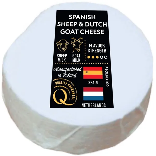 Siers no govs un kazas piena Deli Q 130g