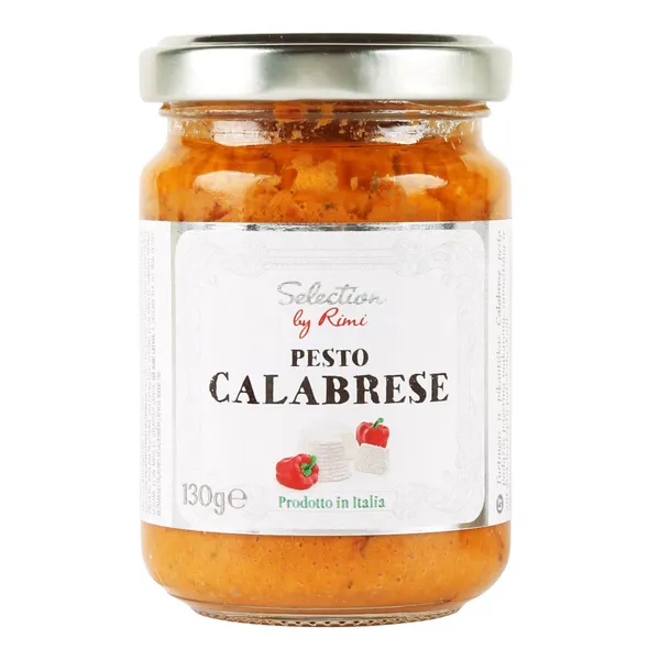 Padažas SELECTION BY RIMI PESTO CALABRESE, pasterizuotas, 130 g