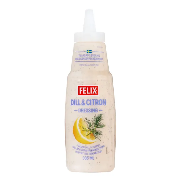 Padažas su krapais ir citrinų sultimis FELIX, 335 ml