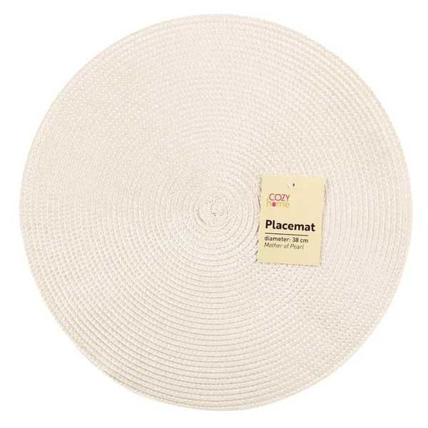 Padėkliukas COZY HOME MOTHER OF PEARL, 38 cm