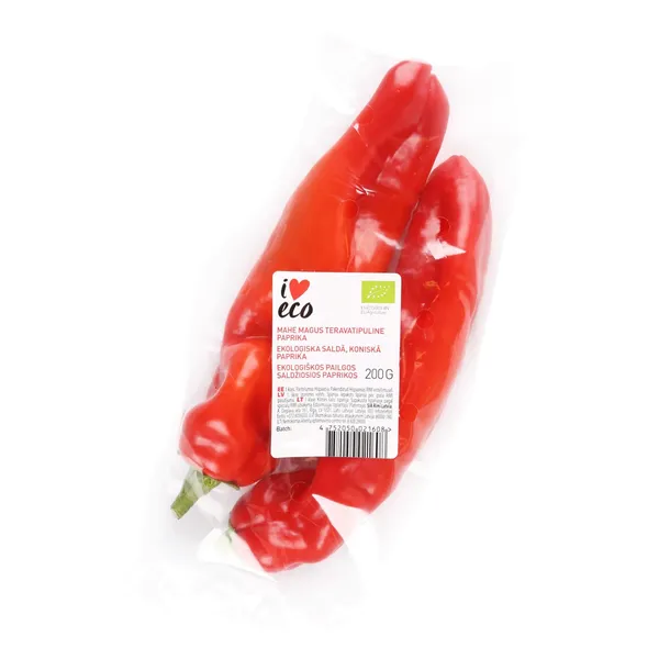 Paprika I Love Eco saldā, koniskā, 1 šķ. 200g