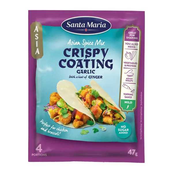 Panējums Santa Maria ķiploku, ingvera 47g