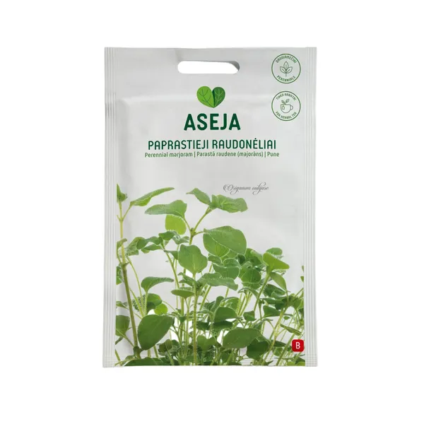 Paprastųjų raudonėlių sėklos ASEJA, 0,3 g, 10-0012 (B)