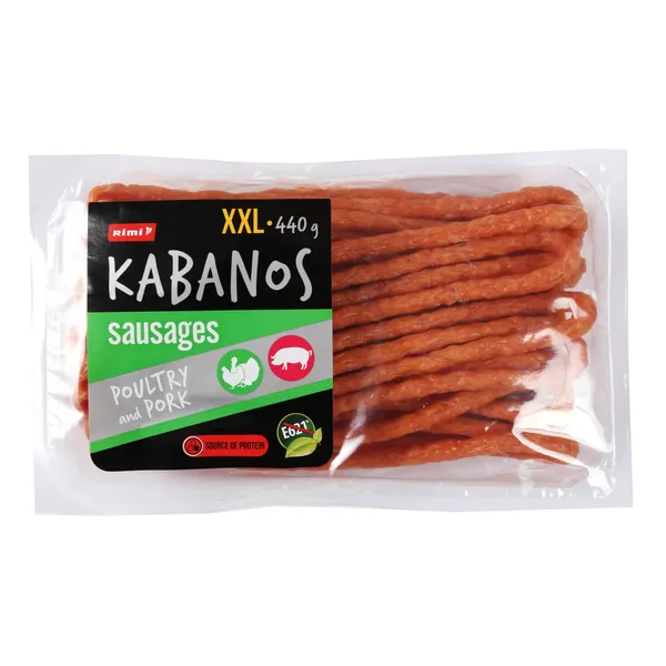 Mājp.,cūkgaļas desiņas Rimi Kabanos 440g