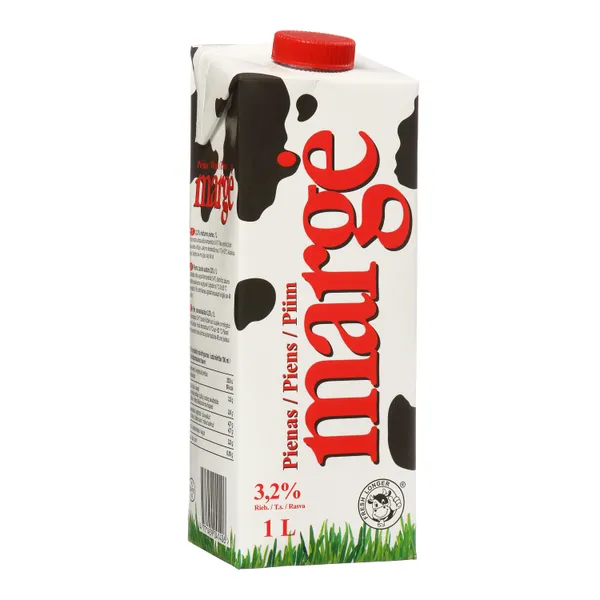 Piens Marge UHT 3,2% 1l